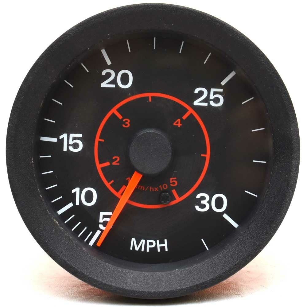 OMC Speedometer Gauge 3 1/4 Inch Black by OMC