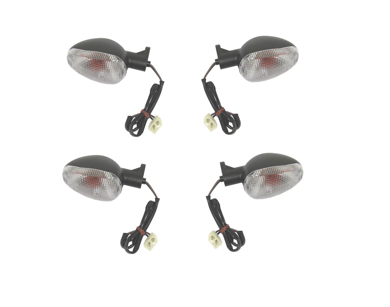 Blinkers Complete Set Of 4 Front & Rear For Aprilia Rsv 1000 Mille