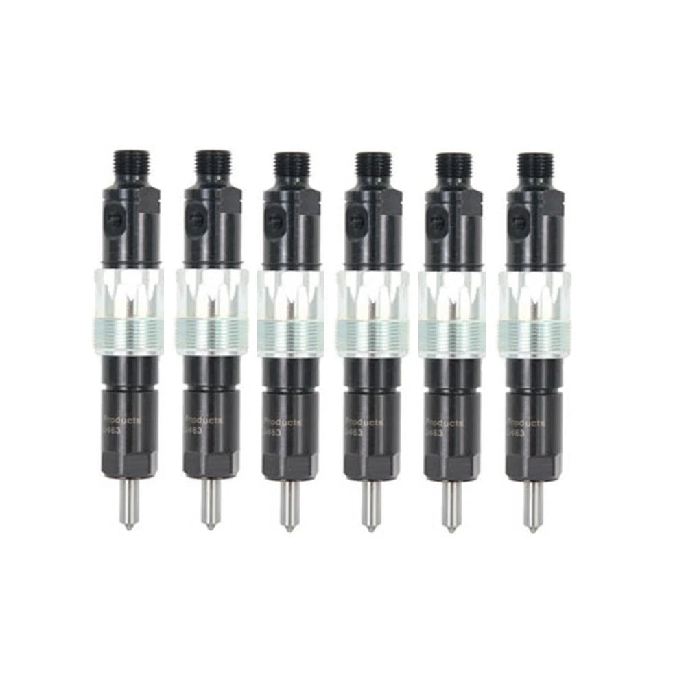 (6) Injectors Re46364 Fits John Deere Re55971 Tractor Skidder Excav