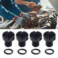 Bleed Screws Screw 4pcs Car Parts Overflow Coolant Expansion Screw