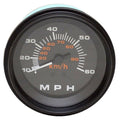Mercury Boat Speedometer Gauge Lund 3 1/4 Inch Black by Mercury