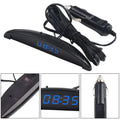 3 In 1 12V Vehicle Car Kit Thermometer + Voltmeter+ Clock Led Digital