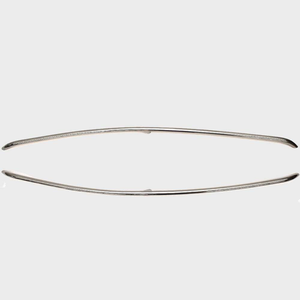 Boat Curved Grab Rails 63 1/2 Inch Stainless Steel (Set of 2)