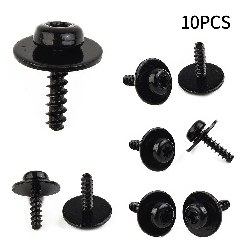 10pcs Auto Car Vehicle Under Engine Deflector Torx Screw Bolt For