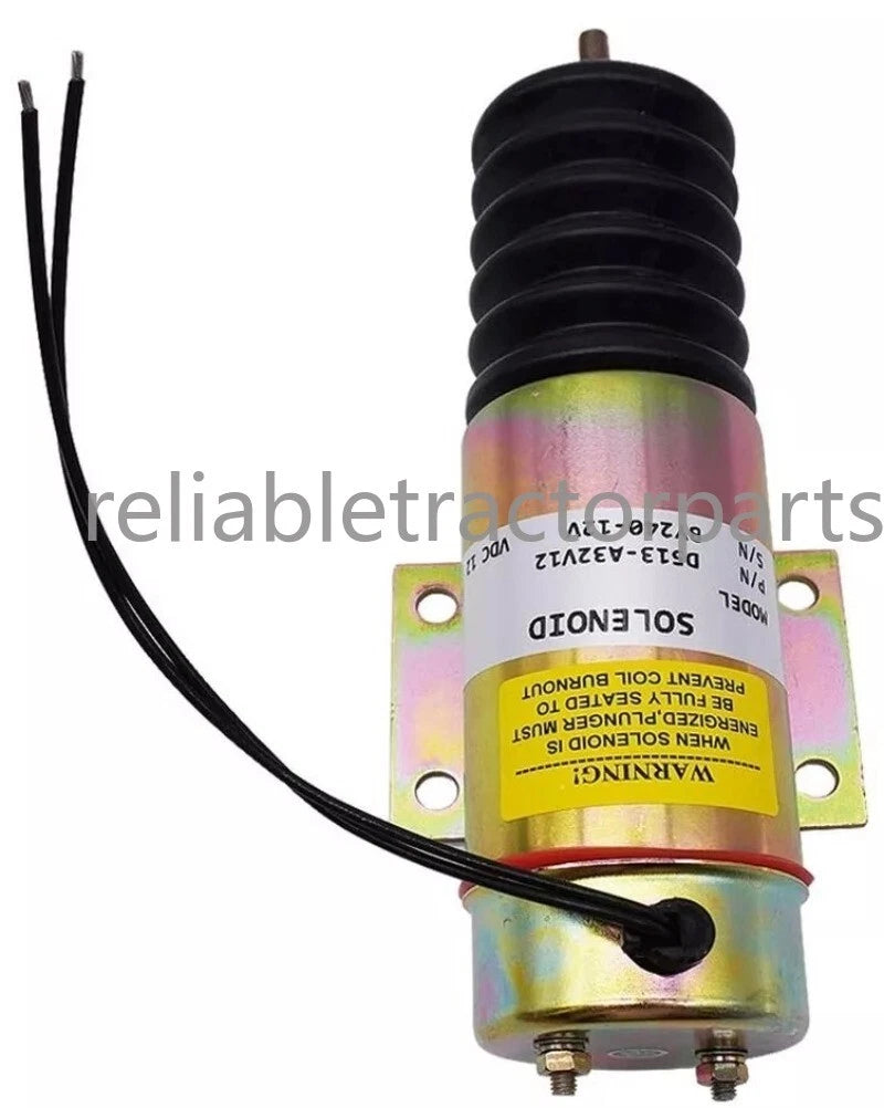 For Perkins Trombetta Cummins 12V Fuel Shutdown | Hook & Hull Co