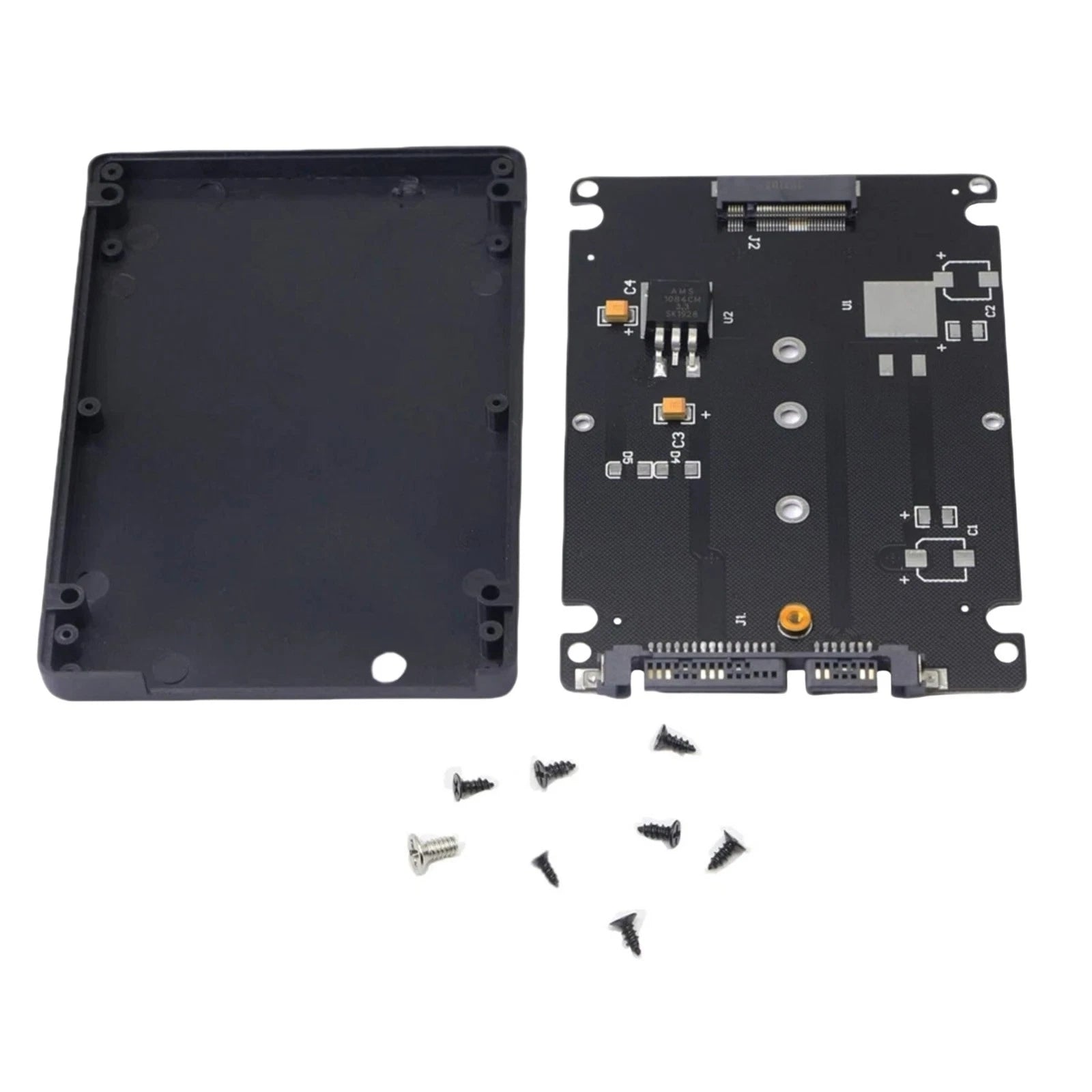 M.2 2280/2260 To 2.5" Sata 3.0 Enclosure 6gbps Adapter No Driver