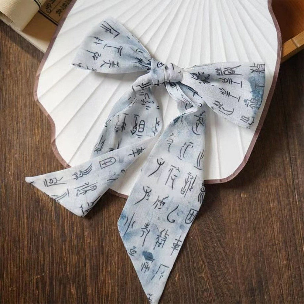 Printed Silk Scarf Breathable Material