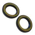 2pcs Oil Seal For Yamaha Outboard 93101-28018-00 93101-28m16-00