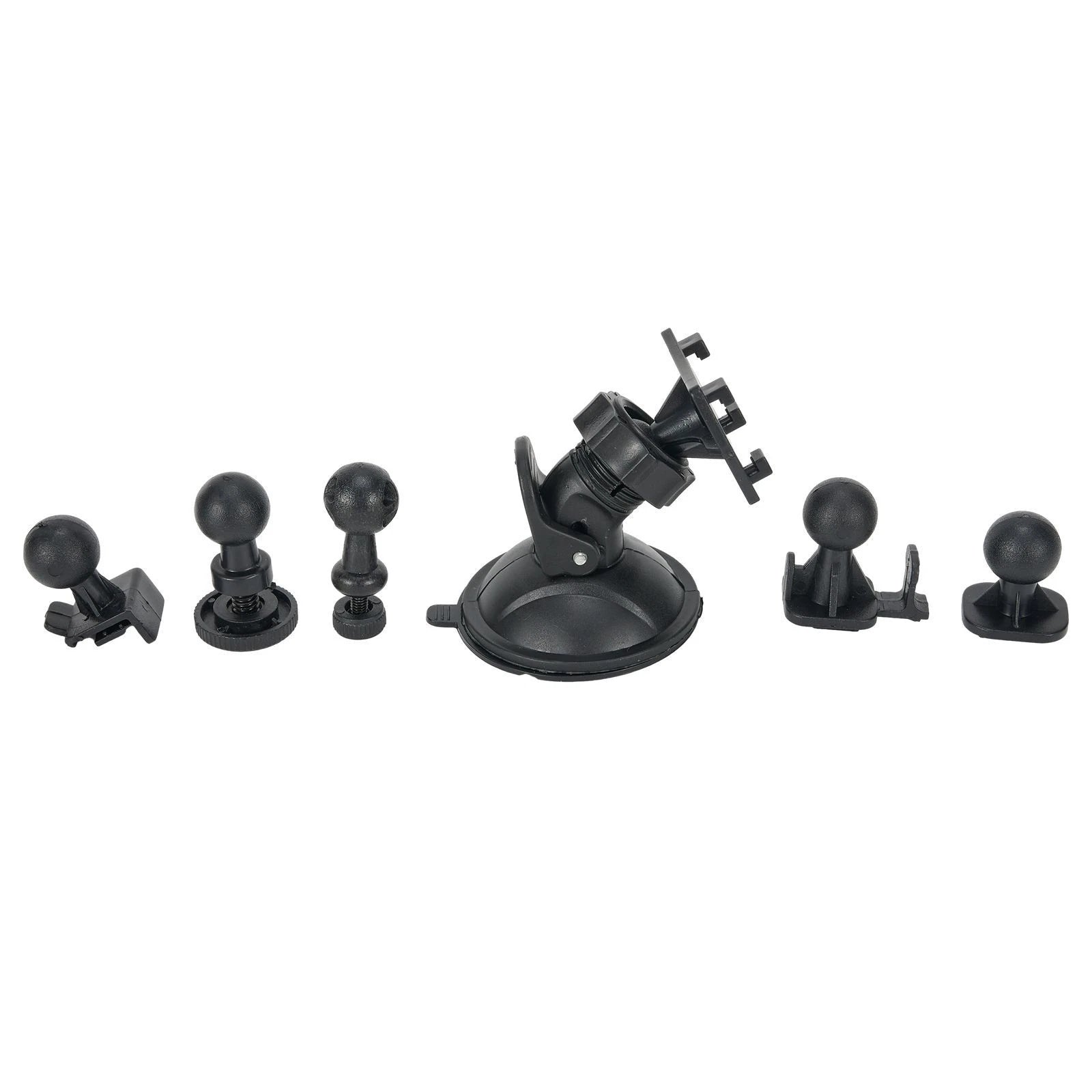 Driving Recorder Bracket 6 * Adapters Black Color Easy Install And