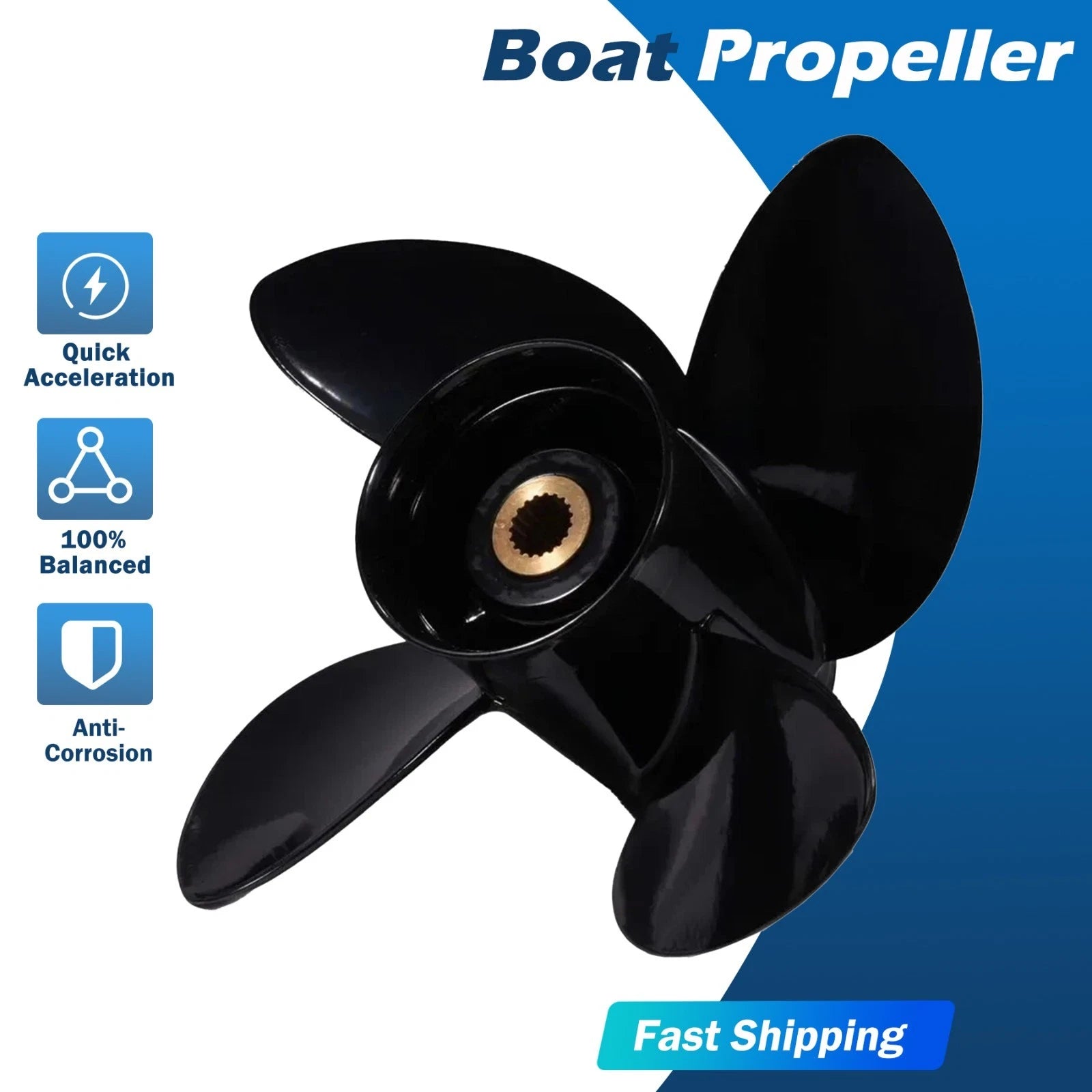 14 X 21 Outboard Propeller For Volvo Penta Sx Drive 19 Spline 4