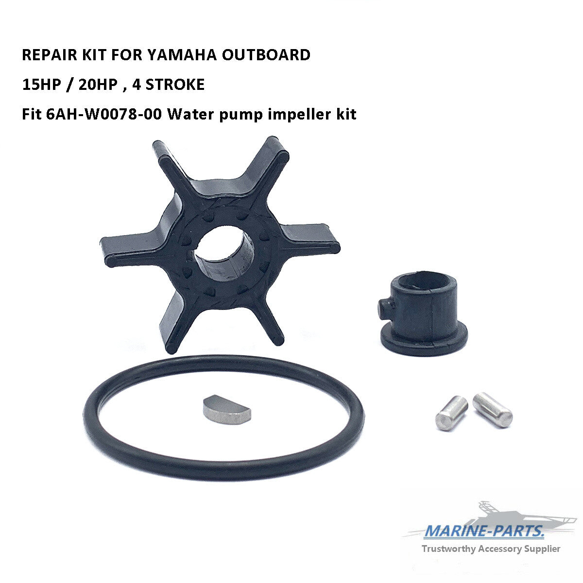 Water Pump Impeller Kit Yamaha 15/20HP by Yamaha
