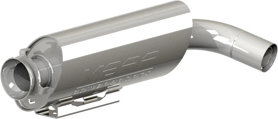 Mbrp Single Slip-on System With Oval Sport Muffler For Arctic Cat
