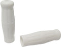 Harddrive Old School White Motorcycle Grips For Harley Davidson