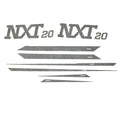 Decal Kit MasterCraft NXT20 Black by MasterCraft