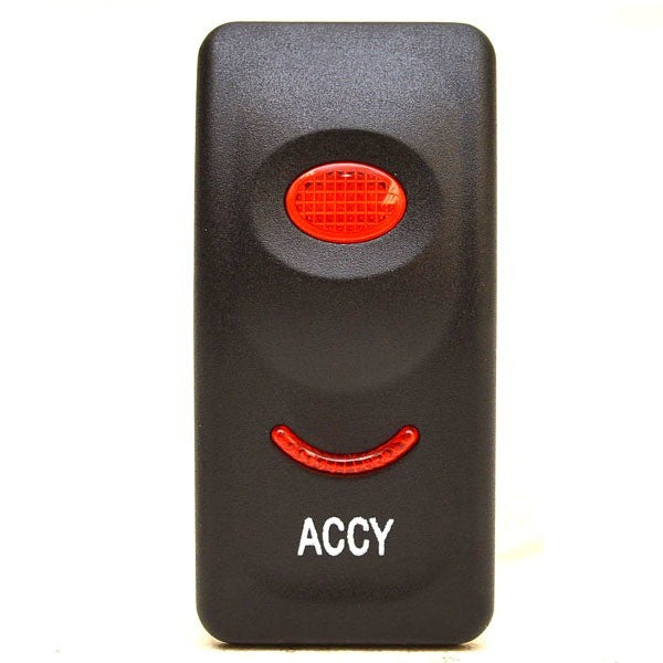Carling Boat Rocker Switch Plate Accessory Black Plastic Actuator by Carling