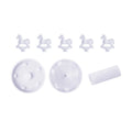 Soft Silicone Mold Epoxy Resin Mould Craft Candle Making Kit Diy