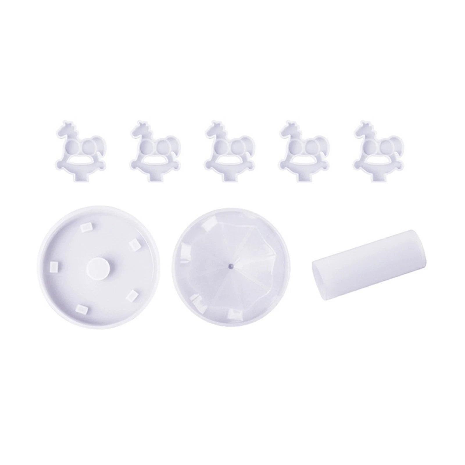 Soft Silicone Mold Epoxy Resin Mould Craft Candle Making Kit Diy
