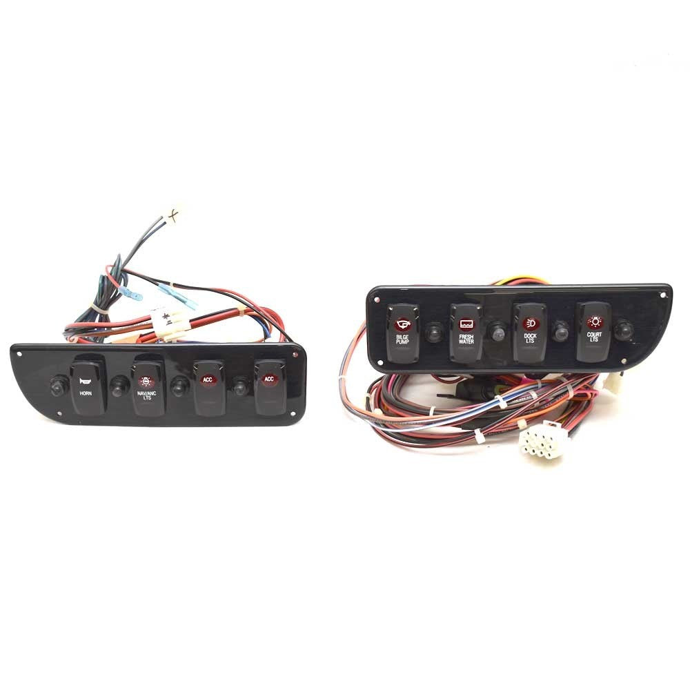 Sailfish Boat Switch Panel Set 205-02475A | 9 1/4 Inch 2 PC BlackOpens