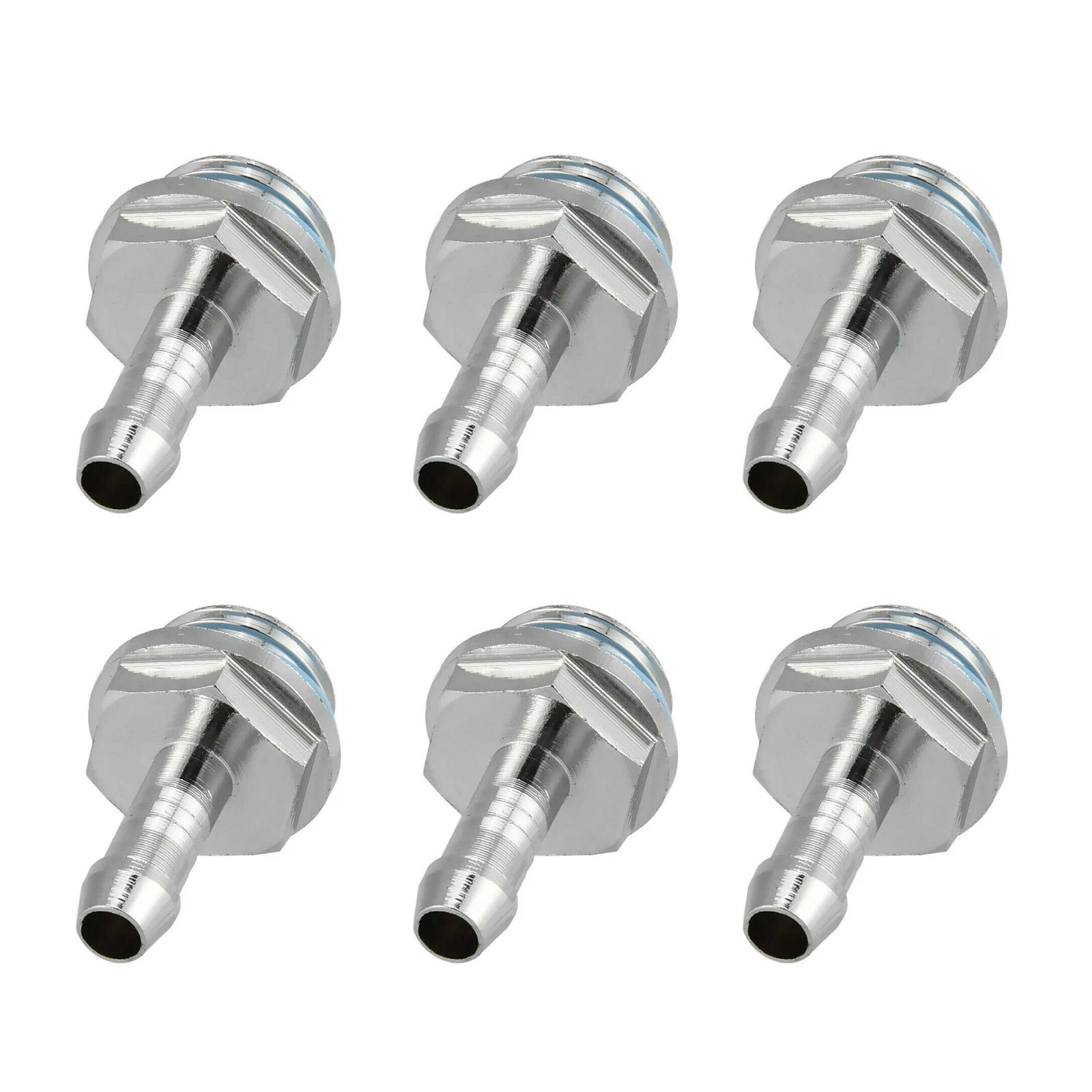 Tube Tow-touch Fitting Barb Connector 9mm G1/4 Thread For Pc Water
