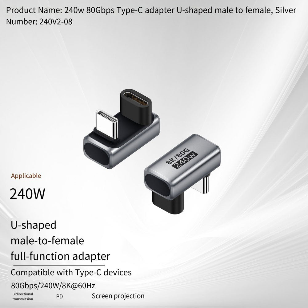 240W USB C Adapter Aluminum Alloy