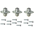 3 Pk. Spindle Assembly With Screws Fits Snapper 1735573yp 1735323yp