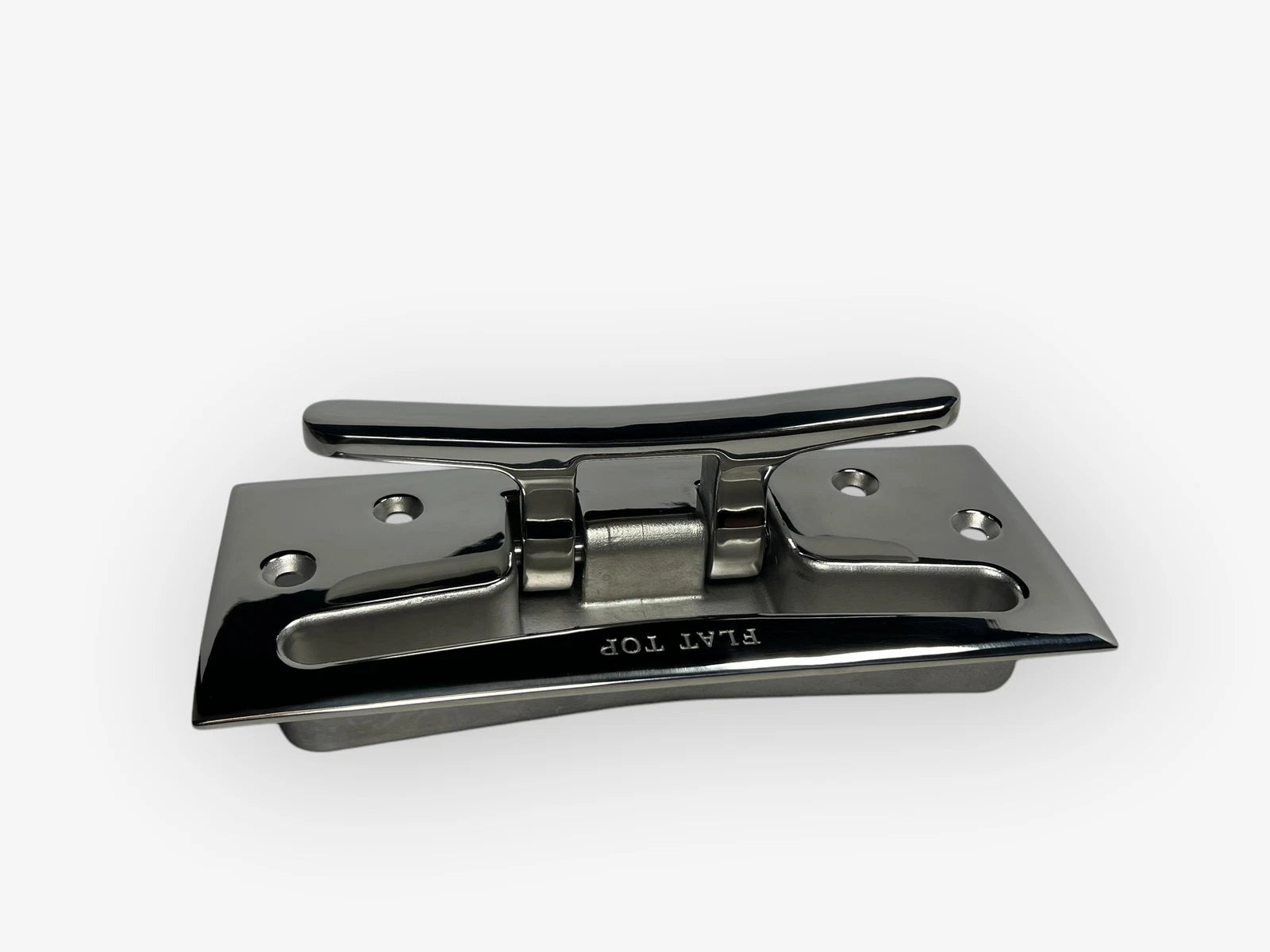 Flat-top Cleats 10in, 250mm, Heavy Duty Cleat, Stainless Steel, New,