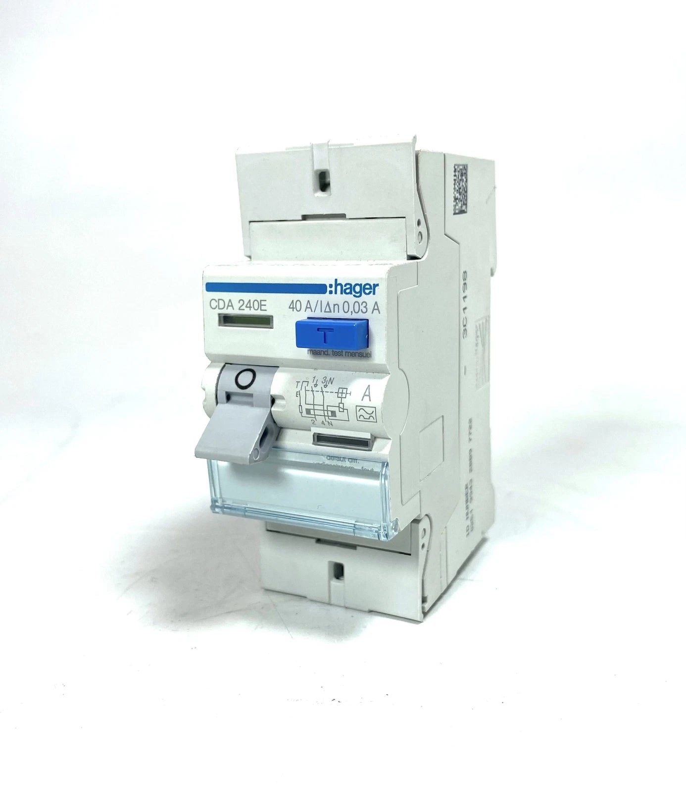 Hager Cda 240e, 2 Pole Circuit Breaker 40a 230V