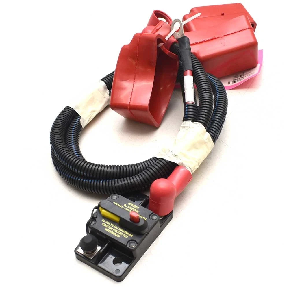 Rinker Boat Trolling Motor Harnesses 15108 | Black Red 60 A (Set Of 3)