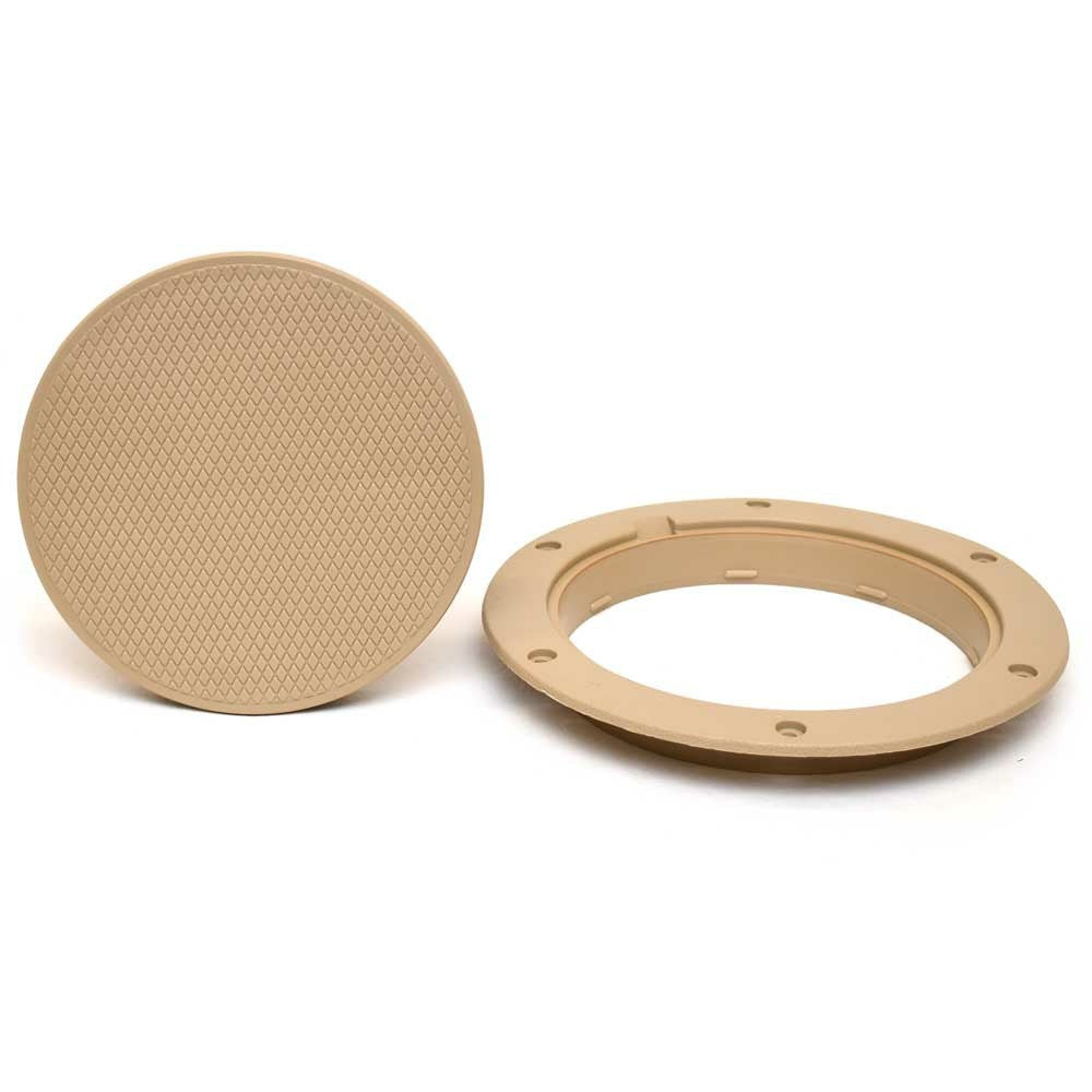 Tempress Boat Pry Out Deck Hatch Access Plate 43166 | Brown 6 Inch by Tempress