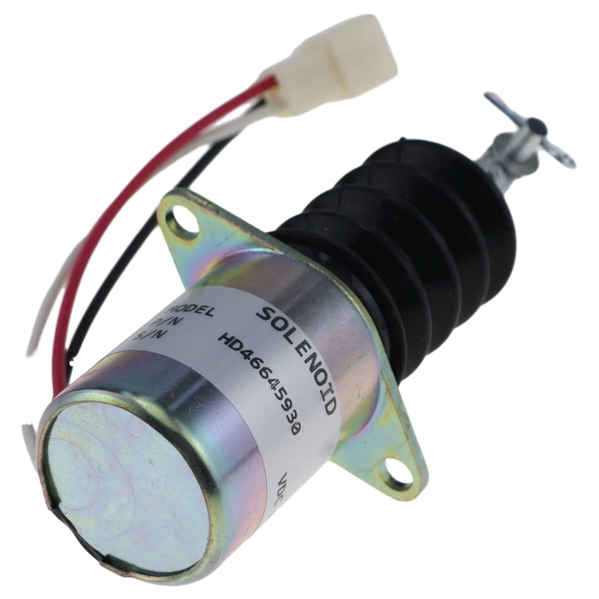 12V Fuel Stop Solenoid Am882277 For John Deere 670 770 870 970 1070