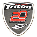 Triton Boat Raised Emblem Decal 1969161 by Triton