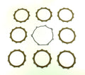 Athena Clutch Friction Plate & Cover Gasket Kit For Kawasaki Kx450f
