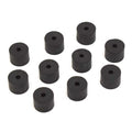 Boat Rubber Spacers Set of 10 3/4 x 1/2 Inch Black Rubber