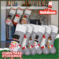 6 Pack Christmas Stocking Home Decor