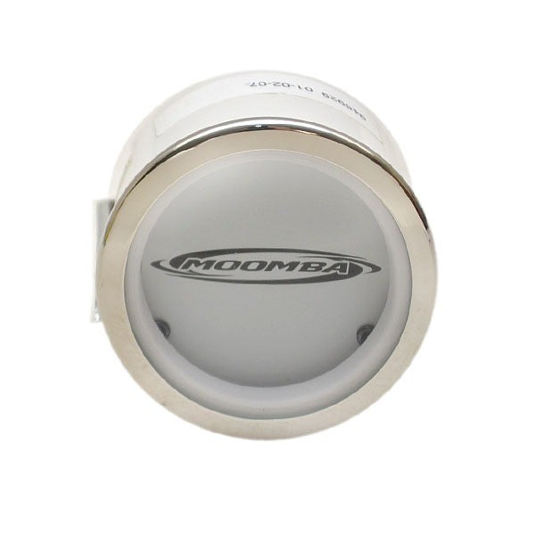 Moomba Boat Blank Filler Gauge 106133 2 Inch Silver White by Moomba