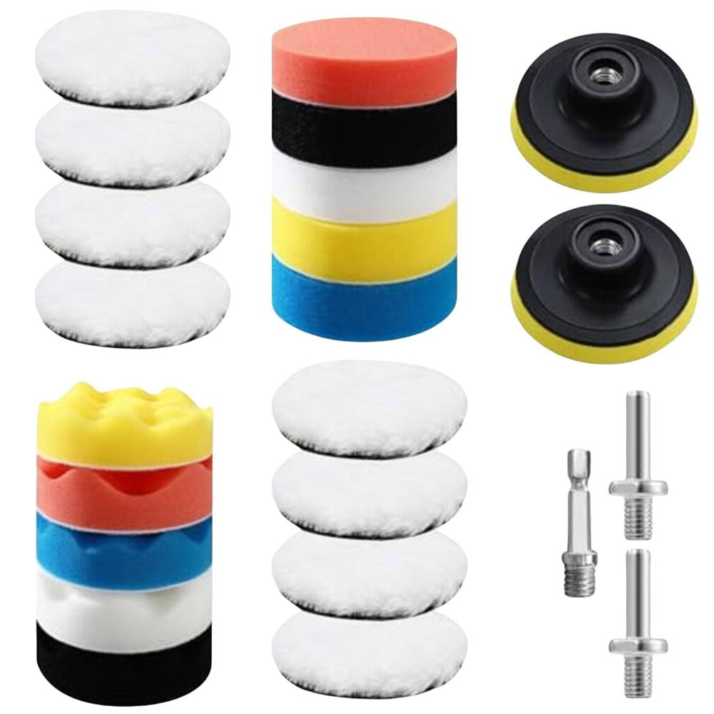 80mm Polishing Kit 23 Pieces M10 Drill
