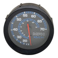 Boat Speedometer Faria SE3016B 70 MPH Black by OMC