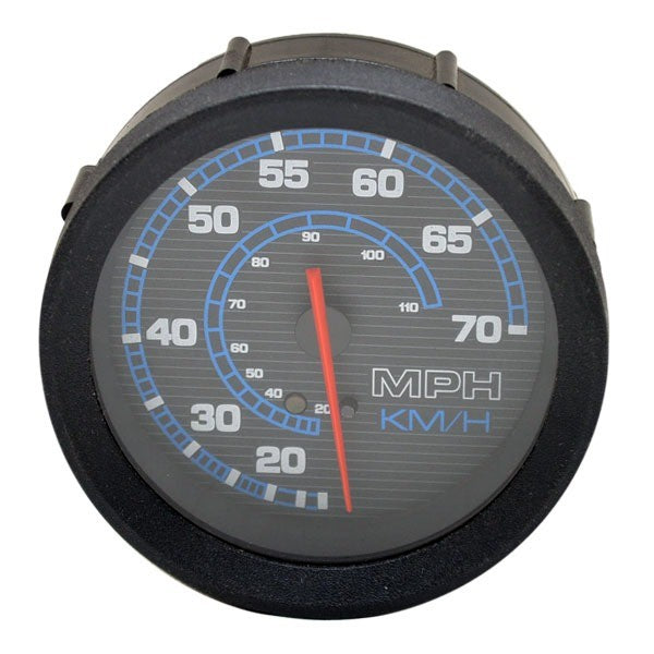Boat Speedometer Faria SE3016B 70 MPH Black by OMC