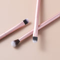 Dual Ended Brush Set for Eyeshadow Application