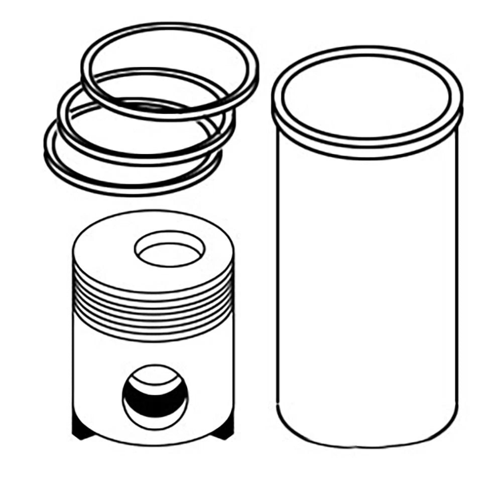 Piston Liner Kit Fits 4050 4240 6620 Ar83610 Re60290