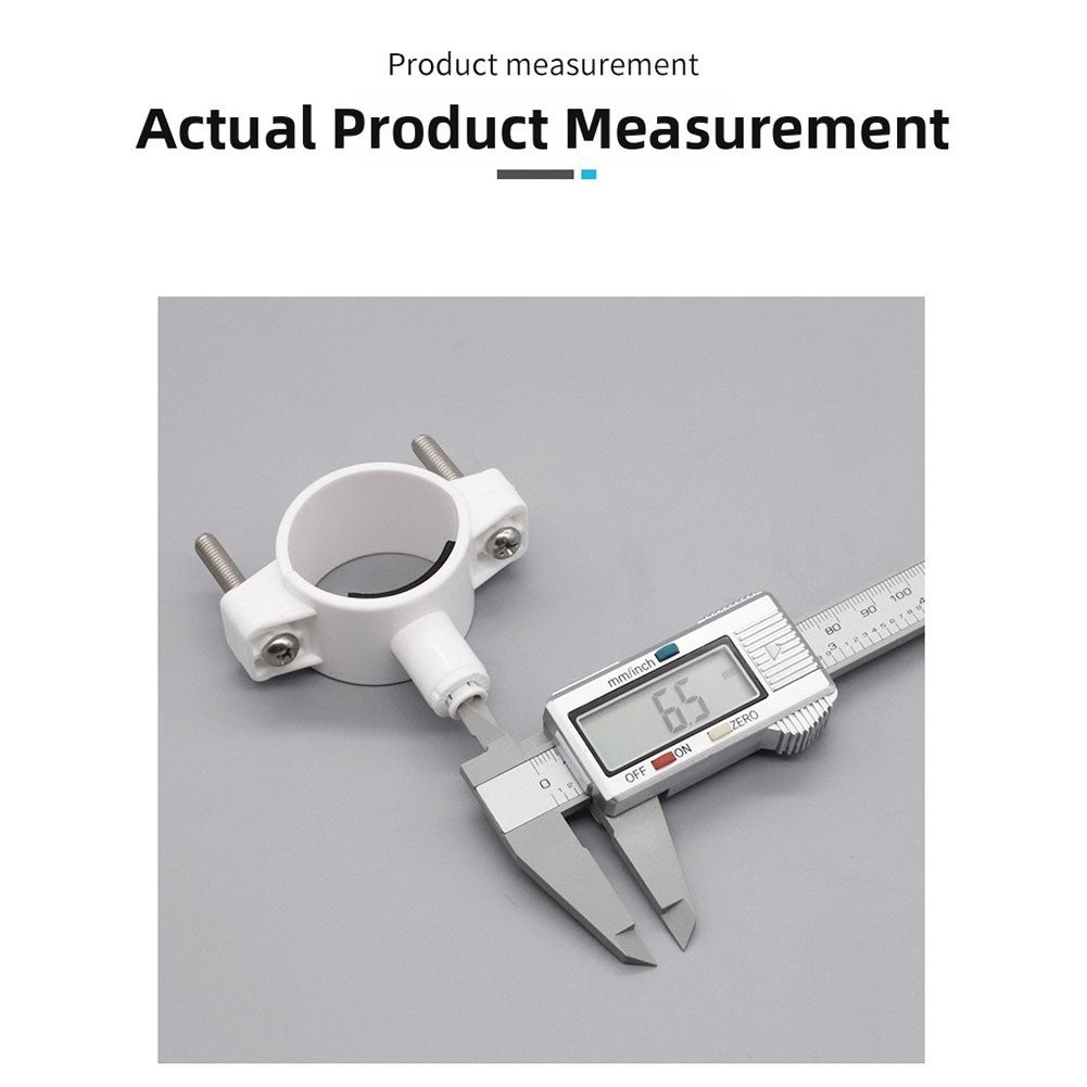 Wastewater Connector Under Sink Clamp