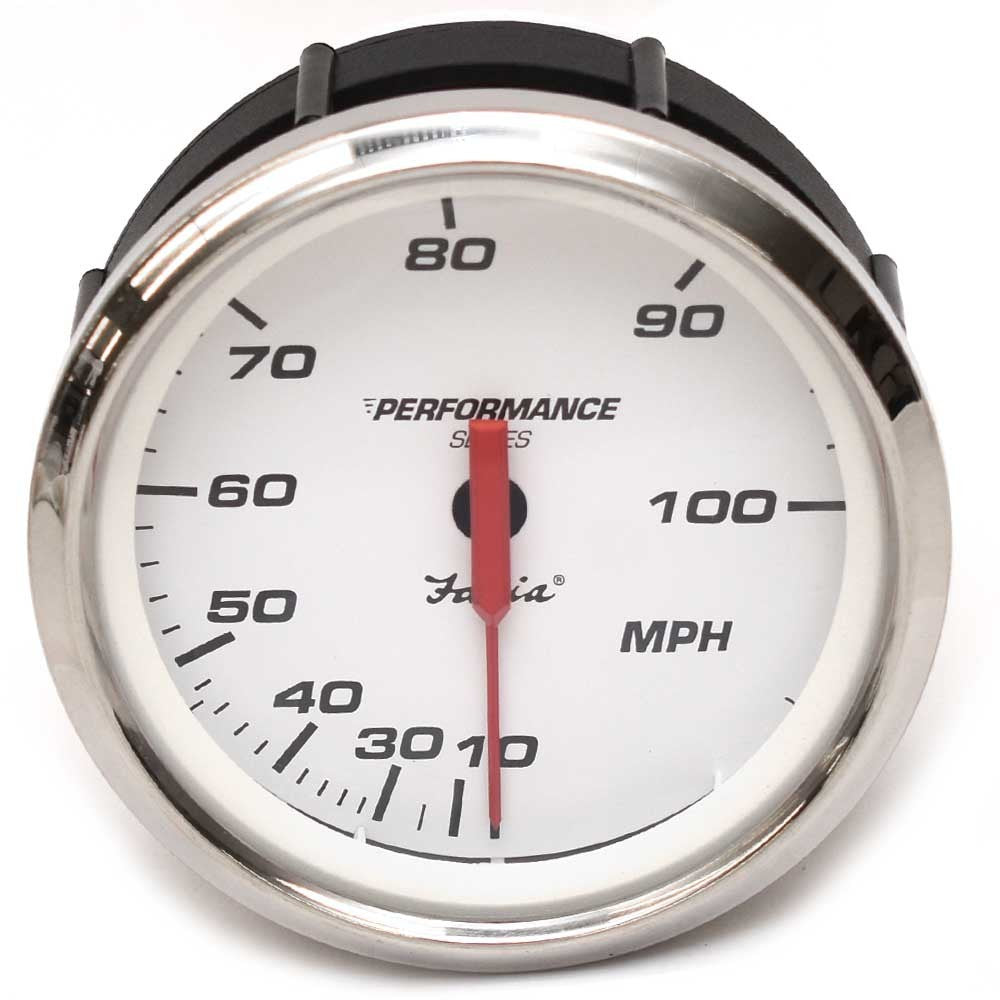 Faria Boat Speedometer Gauge SE9378A 3 1/4 Inch Performance Series by Faria