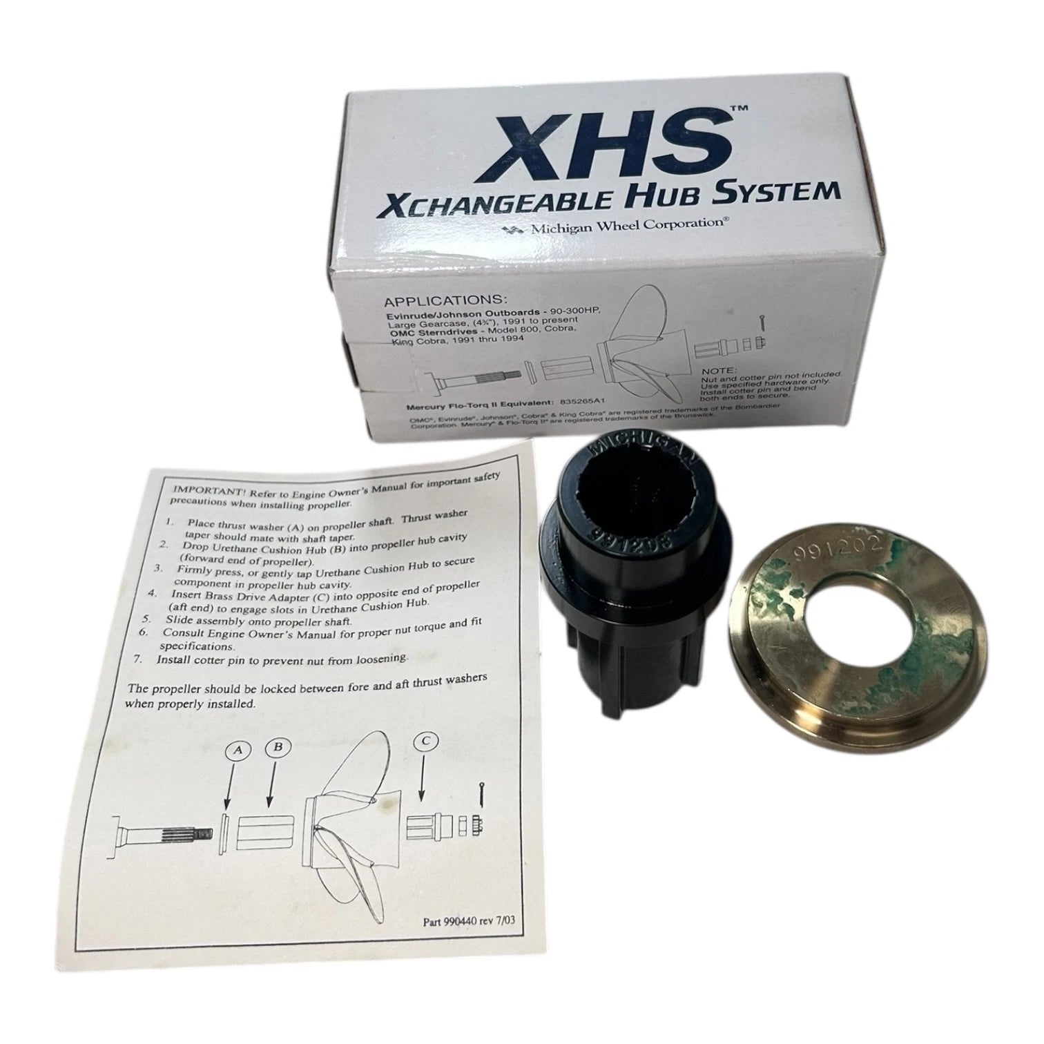 Michigan Wheel 100, Xhs Hub Systems Bushing Set ( | Hook & Hull Co