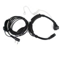 Adjustable Throat Mic Earpiece Headset For Baofeng Uv5r 888s Uv82