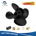 13.4 X 15 Aluminum Boat Prop Fit Mercury 40-140hp 4 Blades Prop 15