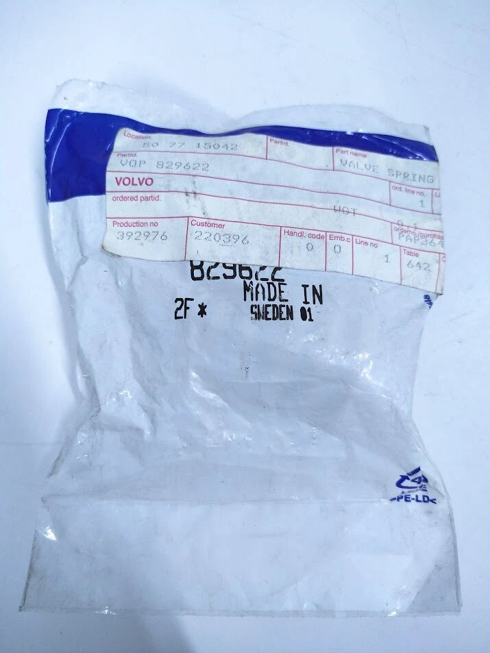 '-New- Volvo Penta 829622, Valve Spring, Oem