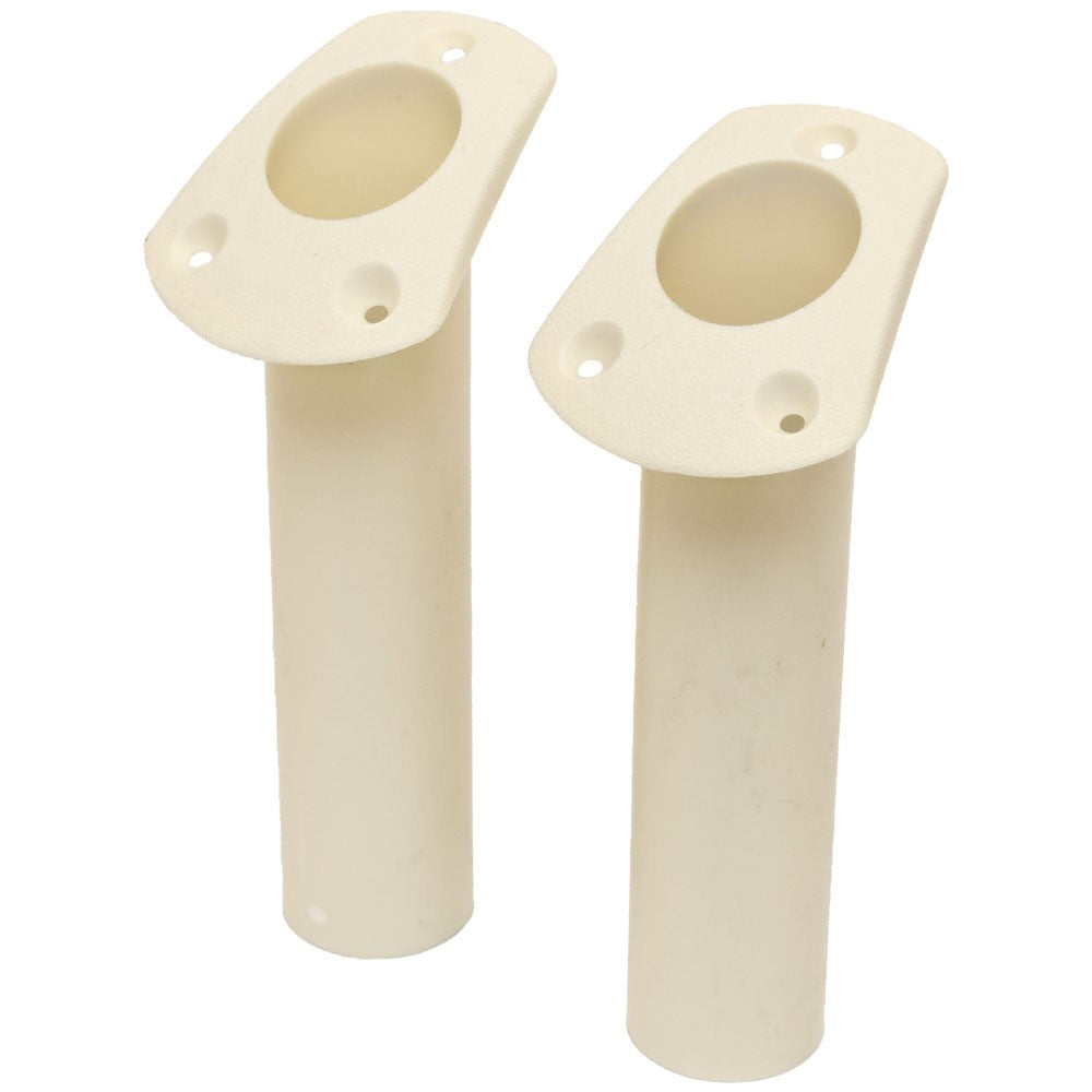 Rod Holders Boat 60 Degree 1 3/4 Inch ID Cream