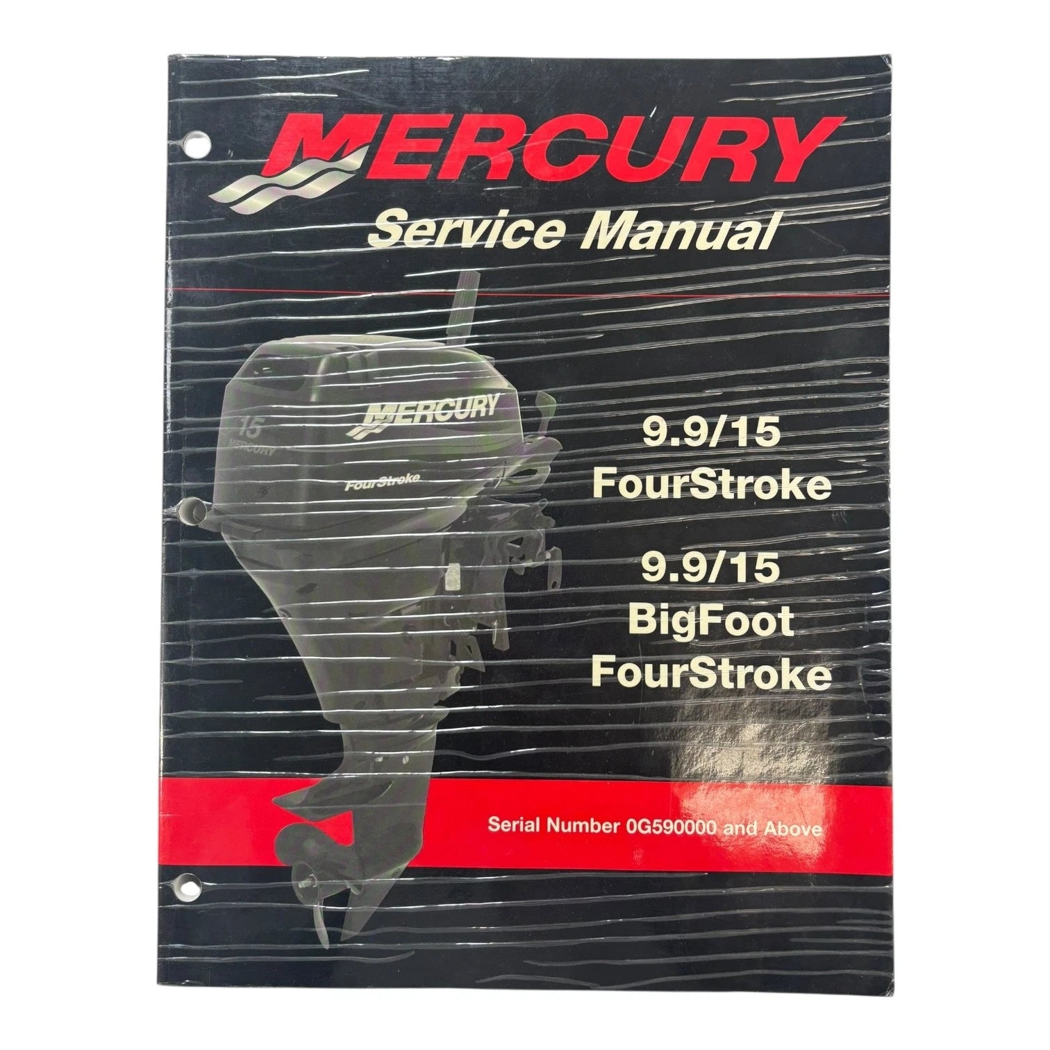 Mercury 90-856159r02, 9.9/15 Bigfoot Fourstroke Service Manual (2002)