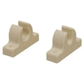 Sea Ray Boat Rod Holders 7/8 Inch Off White Starboard (Pair) by Sea Ray