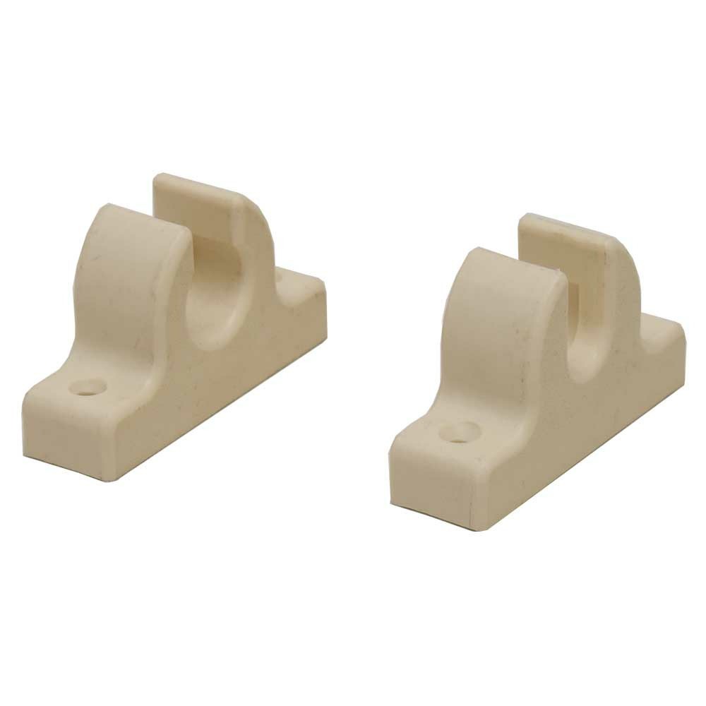 Sea Ray Boat Rod Holders 7/8 Inch Off White Starboard (Pair) by Sea Ray